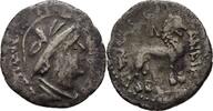 Baktrien Kushan Hemidrachme YUEZHI. Sapadbizes. -