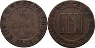 Westfalen 5 Centimes Hieronymus Napoleon, 1807-1813 -