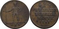 Braunschweig Calenberg Hannover 1 Pfennig Georg III., 1760-1820 -