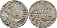 Polen Posen Dreigröscher Trojak Sigismund III., 1587-1632 -