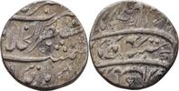 Indien Mughal Surat Rupie Rupee Aurangzeb -