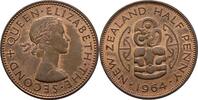 Neuseeland 1/2 Penny Elizabeth -