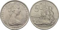 Neuseeland New Zealand 50 Cents Elizabeth II. -