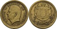 Monaco 2 Francs Louis II -