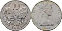 Neuseeland 10 Shilling Elizabeth II. -