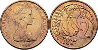 Neuseeland 2 Cents Elizabeth II. -