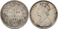 Britisch Indien Rupie Rupee Victoria (1837-1901) -