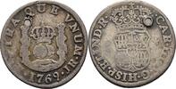 Spanien Bolivien Potosi 1/2 Real Carlos III., 1759-1788 -