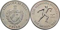 Kuba Cuba 1 Peso Olympiade Los Angeles -