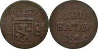 Netherlands East Indies SUMATRA 1/2 Stuiver -