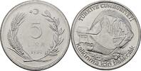 Türkei 5 Lira FAO - Fischzucht -