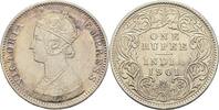 Britisch Indien Rupee Rupie Victoria (1837-1901) -