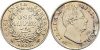 British India Calcutta 1 Rupee William IV. -
