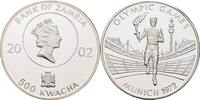 Zambia 500 Kwacha Olympiade München -