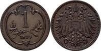 Österreich Ungarn 1 Heller Franz Joseph I -