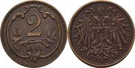 Österreich Ungarn 2 Heller Franz Joseph I., 1848-1916 -