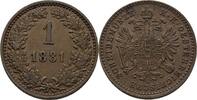 Österreich Ungarn 1 Kreuzer Franz Joseph, 1848-1916 -