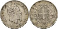 Italien Milano 1 Lira Vittorio Emanuele II., 1861-1878 -