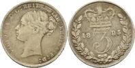 Großbritannien 3 Pence Victoria, 1837-1901 -