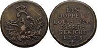 Münzgewicht 1768 Preussen Friedrich II. der Große, 1740-1786 ss
