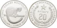 Madagaskar 20 Ariary Roter Vari -