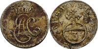Sachsen Weimar Eisenach 3 Pfennige Ernst August Constantin, 1756-1758 -