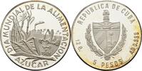 5 Pesos 1981 Cuba FAO Stempelglanz