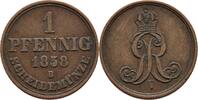 Hannover 1 Pfennig Georg V. 1851-1866 -