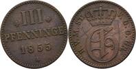 Mecklenburg Strelitz 3 Pfennig -