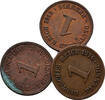 Deutsches Reich 1 Pfennig 3 Stück -