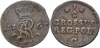 Polen 1/2 Grosso Stanislaus August, 1764-1795. -