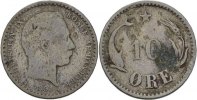 Dänemark 10 Öre Christian IX. -