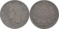 Griechenland 10 Lepta George I. -