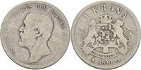 Schweden 1 Krone Oscar II. -