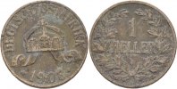 Deutsch Ostafrika 1 Heller Wilhelm II. -