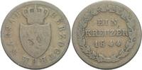 Nassau 1 Kreuzer Adolph -