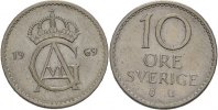 Schweden 10 Öre Gustav VI. -