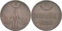 Russland Warschau Kopeke Alexander II., 1855-1881, -