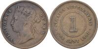 Straits Settlements 1 Cent Victoria -