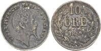 10 Öre 1859 Schweden Oskar I., 1844-1859 ss
