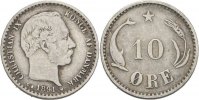 Dänemark 10 Öre Christian IX. -