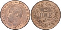 Schweden 2 Öre Carl XV. Adolf -