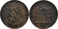 Judaica Medaille Glatter Rand. -