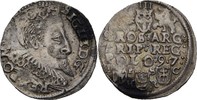Polen Bromberg Dreigröscher Trojak Sigismund III. 1587-1632 -