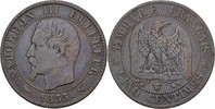 Frankreich 5 Centimes Napoleon III., 1852-70 -