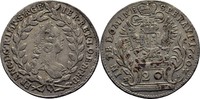 RDR Ungarn Nagybanya 20 Kreuzer Franz I., 1745-1765 -