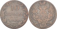 Polen 10 Groszy Nikolaus I., 1825-55 -