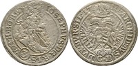 RDR Habsburg Schlesien Brieg 3 Kreuzer Joseph I., 1705-1711