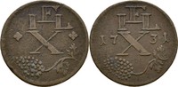 Salzburg Lend Weinhandelsmarke zu X Kreuzer Leopold Anton Eleutherius von Firmian, 1727 - 1744