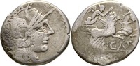 RÖMISCHE REPUBLIK Denar C. Porcius Cato